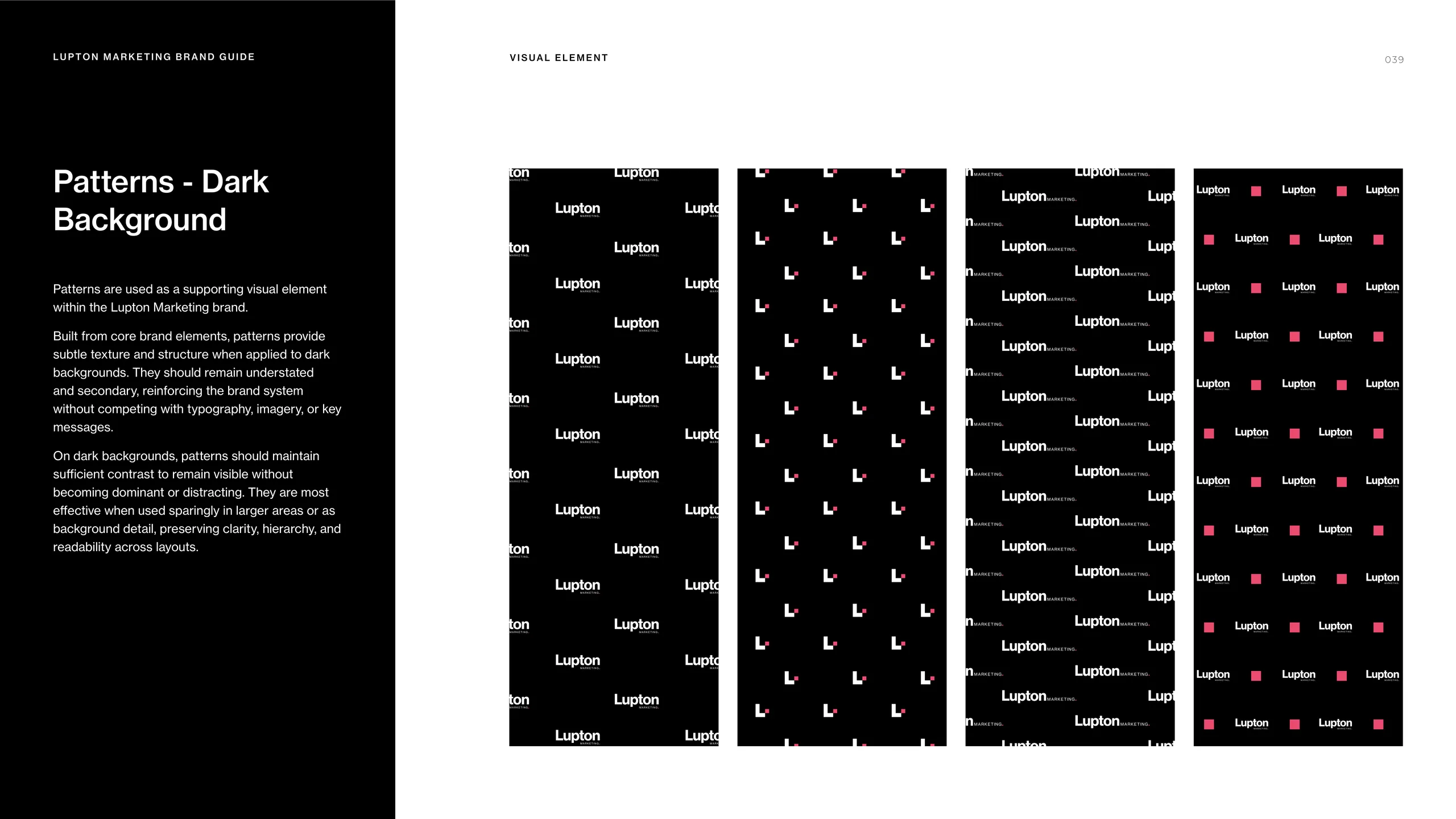 Lupton Marketing brand identity 6